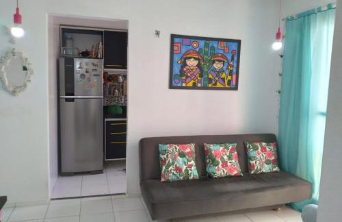 Apto com vista para o mar e com piscina a 1 km da praia do Aracagy e 4 km da Litorânea - Foto 4