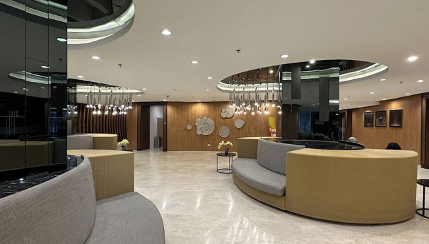 Sitzecke in der Lobby