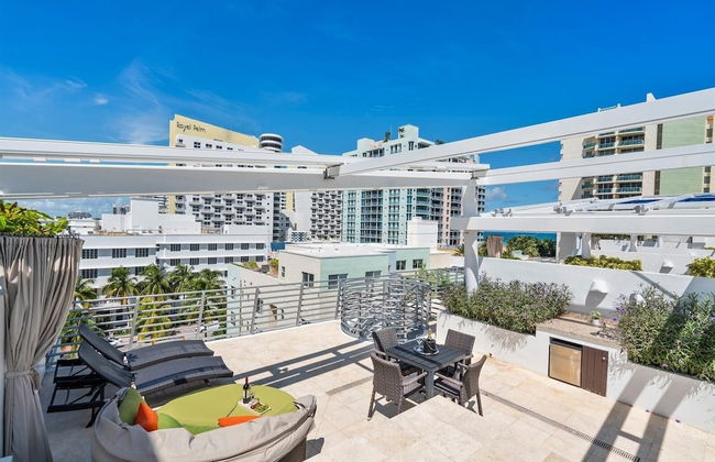 Penthouse Bahia Mar South Beach On Ocean Drive Miami Beach 1 Bedroom Home by RedAwning - Foto 1