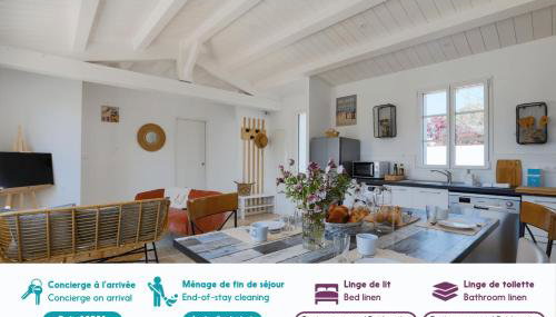 À 550m de la plage, maison pour 4 - Foto 4