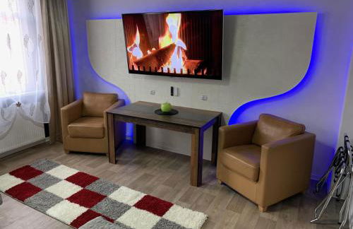 Best-Preis -Gold Suite- mit Netflix, Self-Check-In, eBike Ladestation, Fahrradraum, WLAN, Netflix und Massagesessel - direkt am Elberadweg im Herzen von Wittenberge - Foto 40