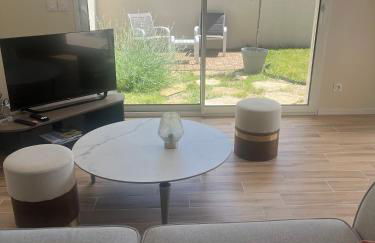 villa bleu marine chic calme et jardin - Foto 44