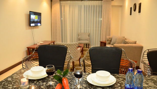 Essbereich im Zimmer