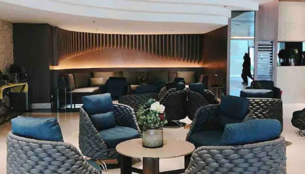 Sala de estar do lobby