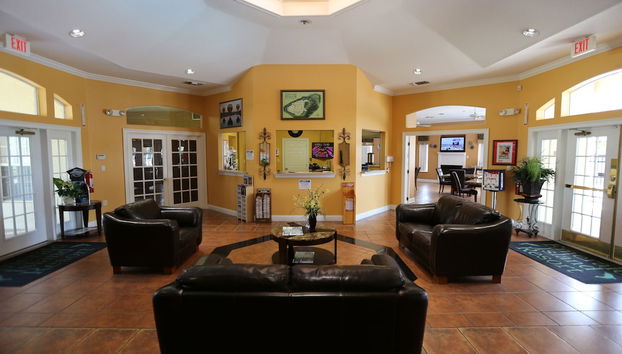 Zona de estar del vestíbulo