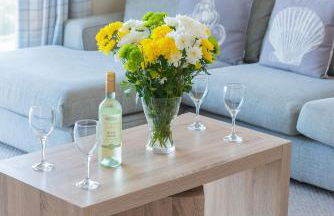 Sound of the Sea, beach front Bungalow with hot tub, in Tywyn - Foto 15