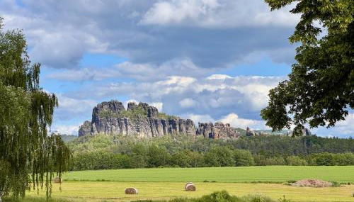 Ferienwohnung Lucy - Moderne Ferienwohnung mit kostenlosem Parkplatz, Terrasse, nahe Bad Schandau und Malerweg - Foto 3