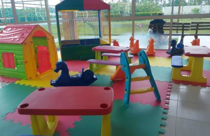 Muro Alto Condomínio Clube - FLAT TÉRREO - Foto 15