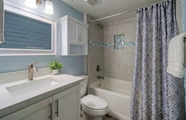 Beach Boardwalk Access Pool + Remodeled Interior Tropical Haven by Avantstay - Photo 126