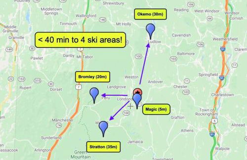 Contemporary Magic Mountain Chalet Close to Skiing, Hiking, Fun - Foto 21