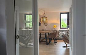 100 qm Ferienwohnung Solgård mit Balkon über den Dächern Tönnings, nahe St Peter Ording und der Nordsee - Foto 38