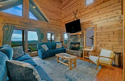 4BR Cabin with Ski Resort, Mtn Views & Hot Tub - Foto 14