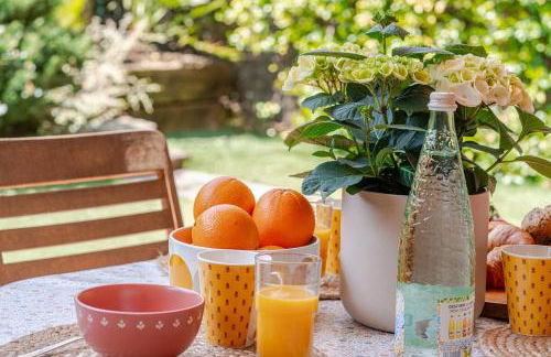 Pretty garden apartment next to a charming beach - Foto 3