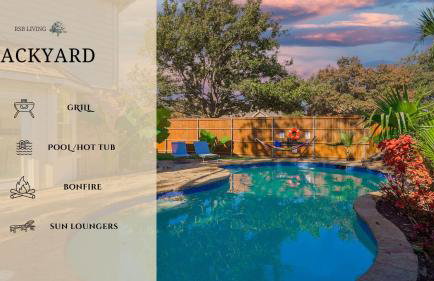 Luxury Holiday Home 5BR Hot Tub, Pool & Beautiful Backyard - Foto 44