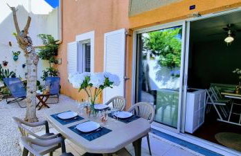 Le MARINE Rez de Jardin direct Plage Parking Privé Climatisé - Foto 8