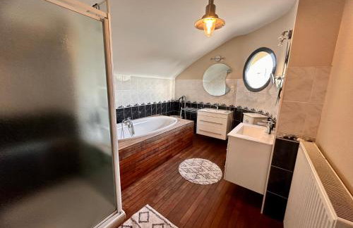 Villa du Siéck bord de mer piscine 14 P - Photo 75