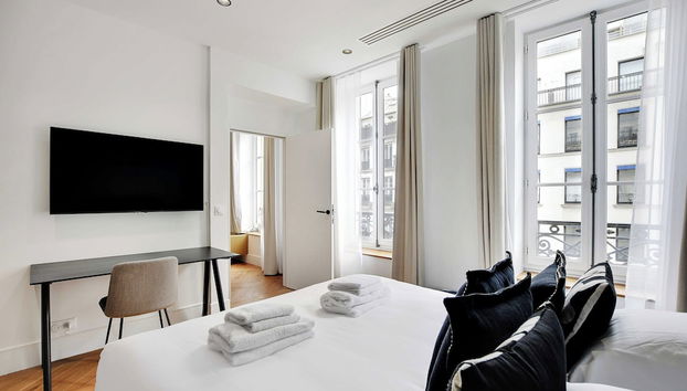 Stunning Apartment - 2br/6p - Madeleine - Foto 2, Habitación