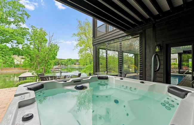 Luxury Lakefront Stay Private Dock, Indoor/outdoor Pool The Retreat - Foto 16