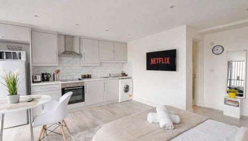 Central & Modern Brick-Lane Studio Flat - 4 People - Foto 3, stove, toaster