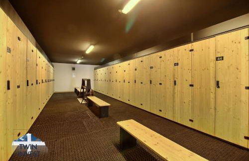 ARC 1600, LE RIDGE, Appartement 07 personnes Vue Montagne - ski aux pieds - Sauna, Hammam, Piscine, Salle de salle de sport-fitness - Foto 41