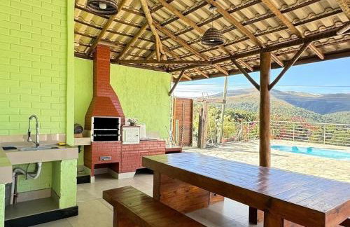 Sítio Casa de campo com vista para as montanhas - MÁXIMO 8 PESSOAS - Foto 11