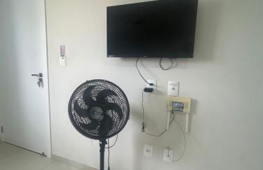 03 quartos (ar condicionado e ventilador), até 10 pessoas, garagem, atrás do hospital da Unimed apt 202 - Foto 61