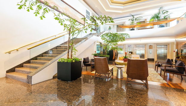 Zona de estar del vestíbulo