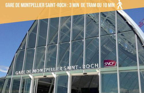 Youmi - Appartement Calme avec Jacuzzi et Clim à 5min de la Comédie, Tram à 200m - Foto 15