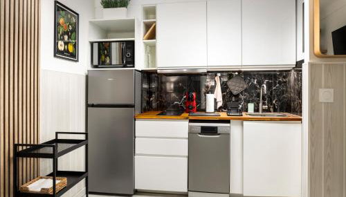 2 Pièces Bord de Mer avec Jardin - Foto 4, stove, dishwasher