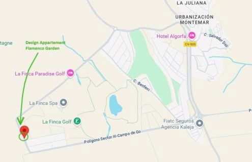 Flamenco Garden, design apt, heated pool, at La Finca Golf Resort - By Oyoostays - Foto 38