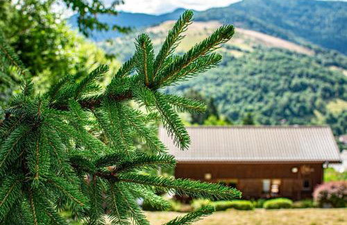 Chalet entier, vue panoramique, ruisseau et sauna. - Foto 10