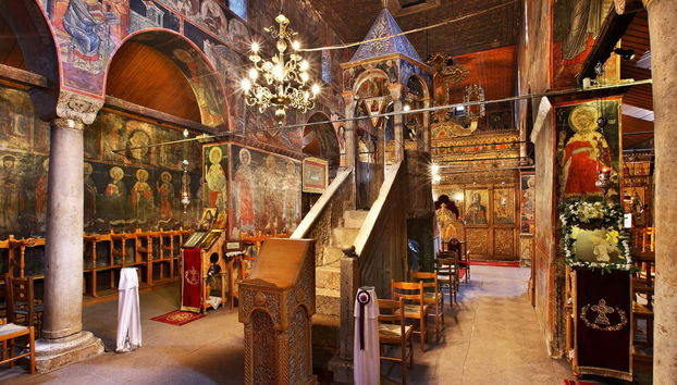 Desfrutando da impressionante arte de Metéora