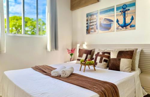 Apartamentos a150 M DA PRAIA com SACADA, WI-FI, PISCINA, PORTARIA 24h, PLAYGROUND e vaga de GARAGEM - Foto 32