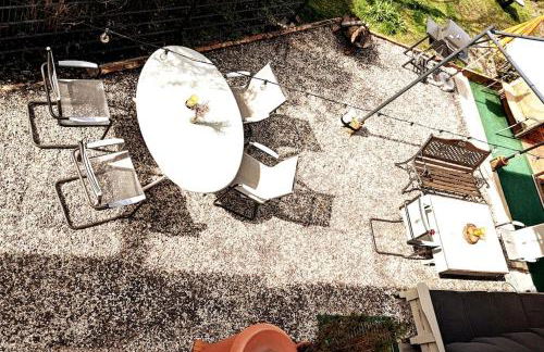 Ferienwohnung mit Garten und Bergblick - Foto 46