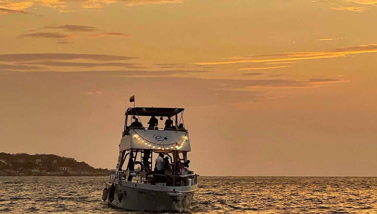 Giro in barca al tramonto