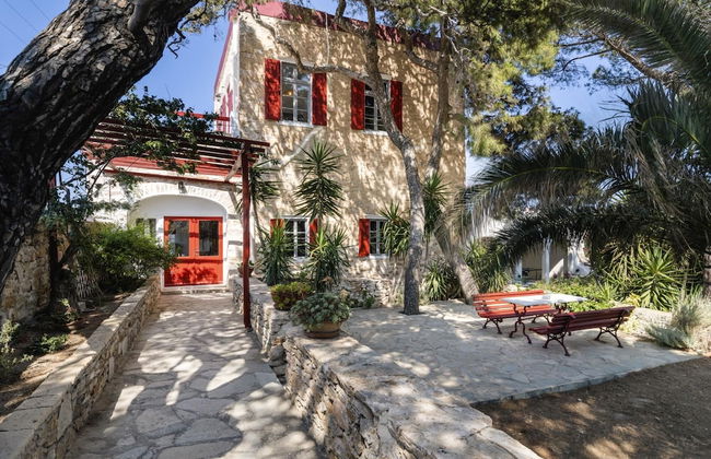 Villa Gaia Syros 1800 s Stone Building - Foto 35