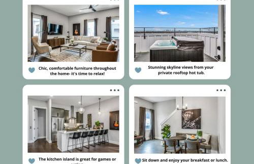 Stylish Nashville Home - Rooftop Deck - Hot Tub - Photo 41