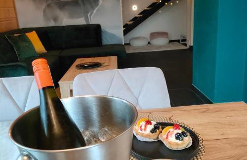 Chwilo Trwaj dom z jacuzzi, sauną i kominkiem z widokiem na góry Korbielów Pilsko - Foto 24