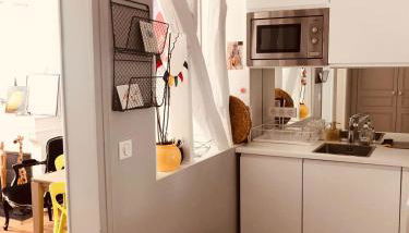 appartement Cozy Paris Canal St Martin - Foto 5, stove