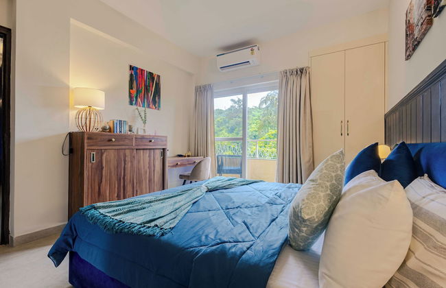 Alaya Stays Veera Marina 1BHK with Pool - Foto 16