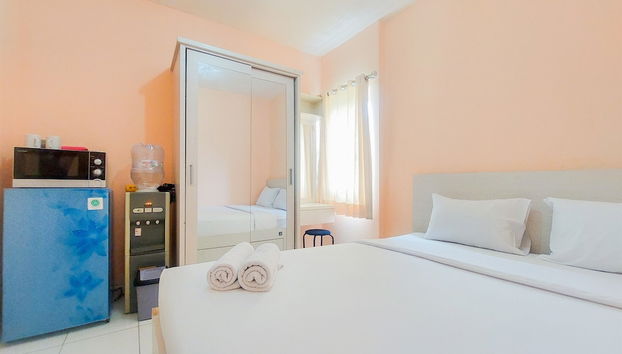 Minimalistic Studio (No Kitchen) Apartment Aeropolis Residence - Foto 2, Habitación