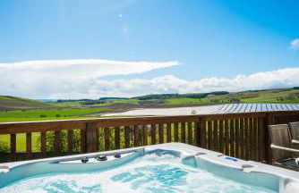 Barn Lodge With Hot Tub Near Cupar, Fife - Foto 19
