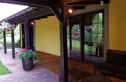 Dom Grabowa z sauną , podgrzewanym basenem i balią z hydromasażem - Foto 7