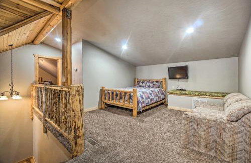 Garden Valley Cabin with Loft and Large Deck! - Foto 15