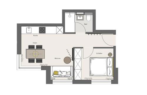 Modern apartment near downtown - Foto 16