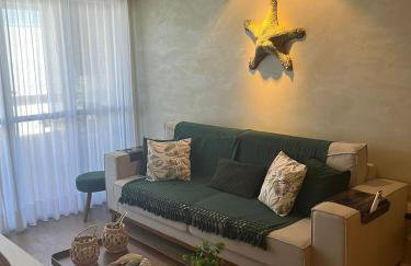 Apartamento completo na melhor praia da grande João Pessoa 40 metros da praia - Foto 11