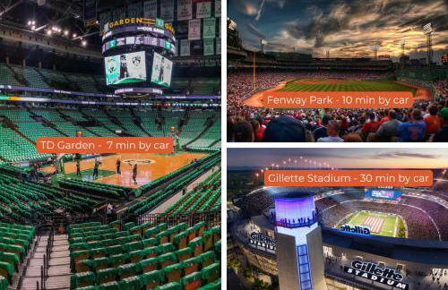 Cambridge Boston 3BR2Bth Parking W&D Subway AC - Foto 50