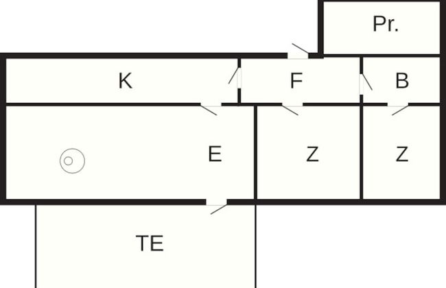 4 Person Holiday Home in Ostervra - Foto 6