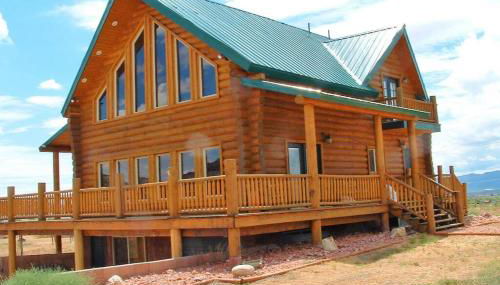 Red Rock Ranch Log Cabin: Large, Fully Furnished - Foto 1