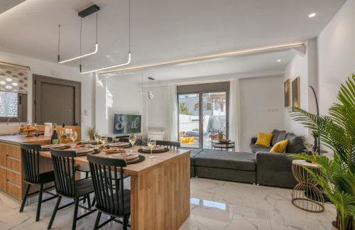 Serene Pool Villa - 8 min to Kalyves Beach - Foto 5